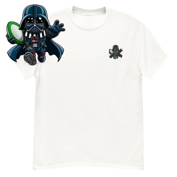 Darth Vader Cotton Tshirt Rugby embroidery