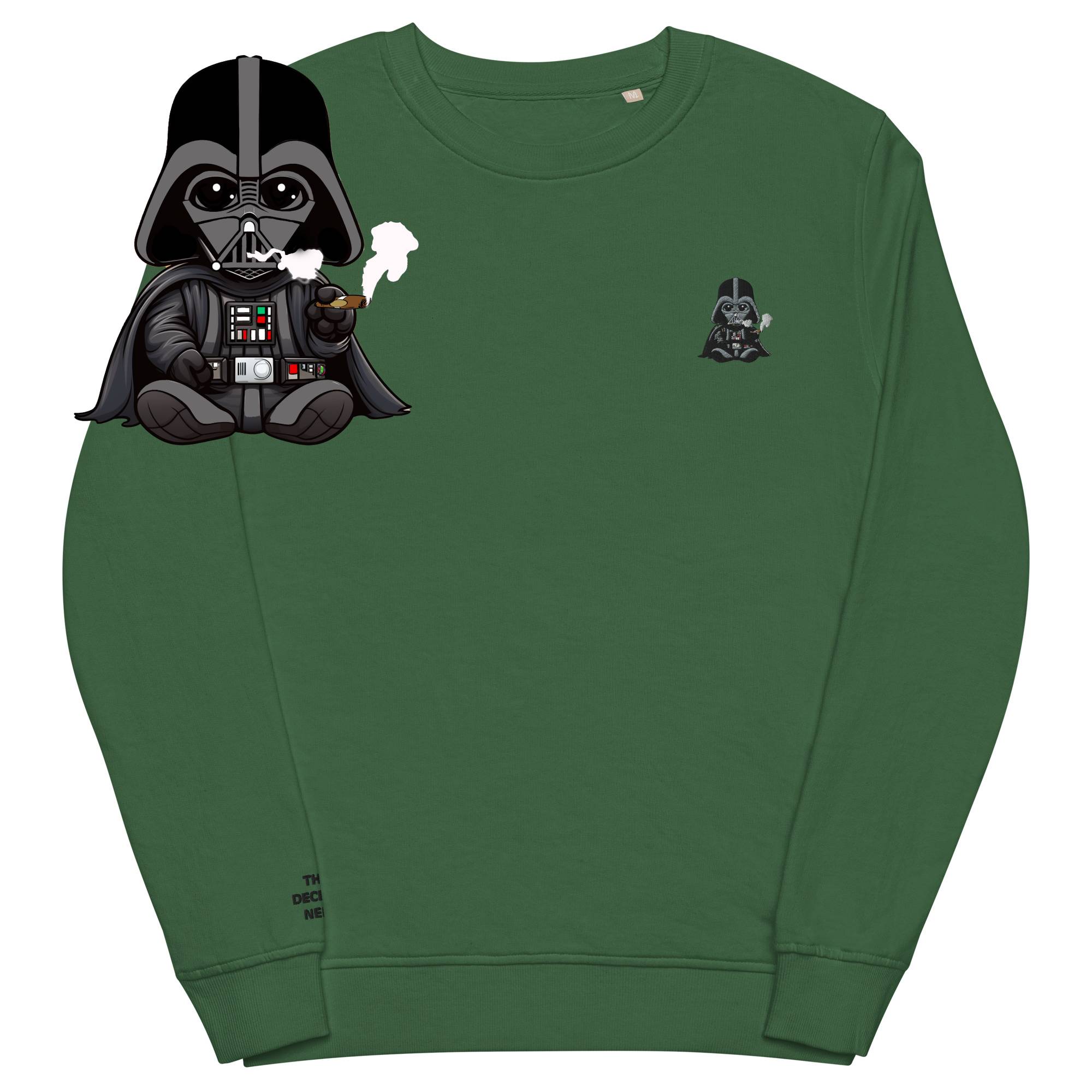 Sweatshirt Darth Vader the Lord of the Siths from Star Wars holding cigar and smoking